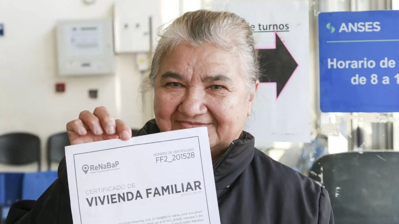 Certificado vivienda familiar