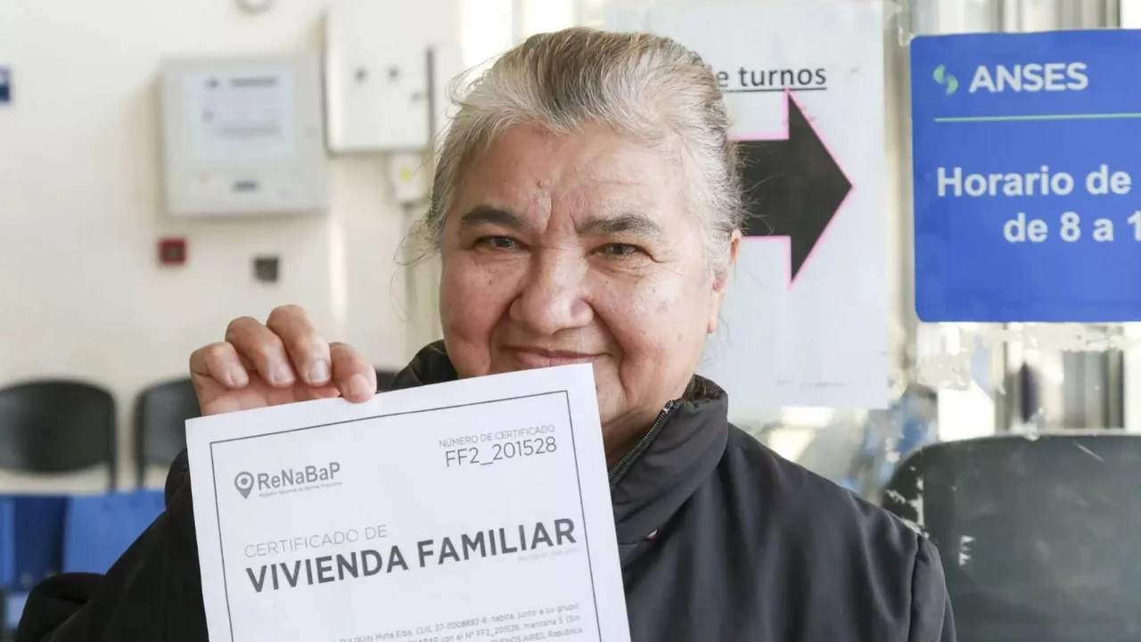 Certificado vivienda familiar