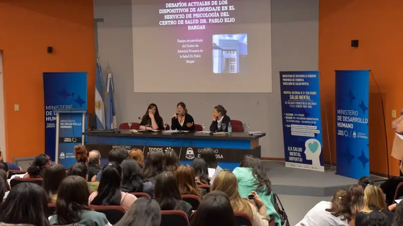 Formosa profundiza la atención interdisciplinaria de la salud mental