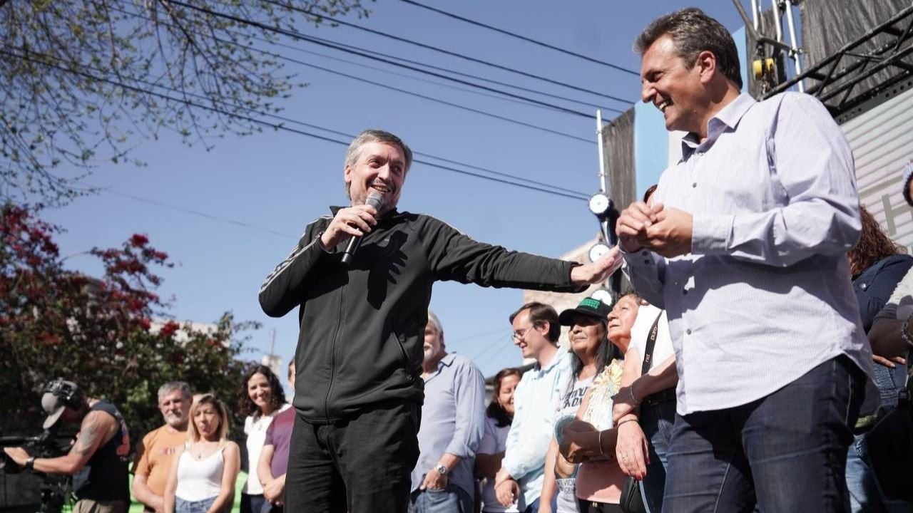 Máximo Kirchner, Sergio Massa 