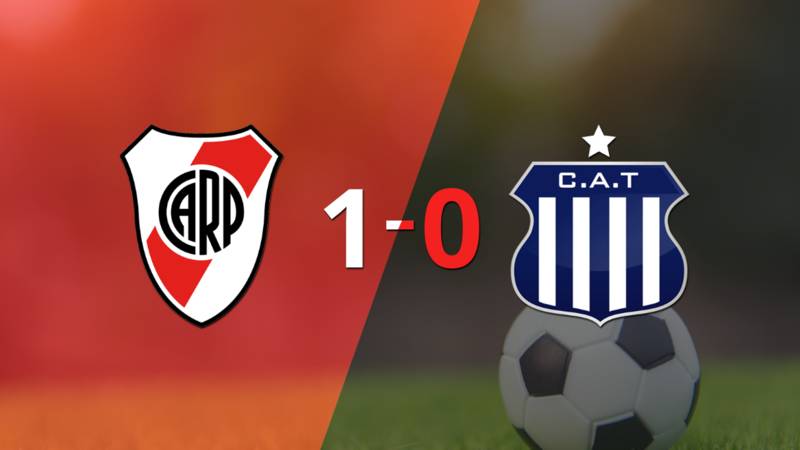 En su casa River Plate derrotó a Talleres 1 a 0