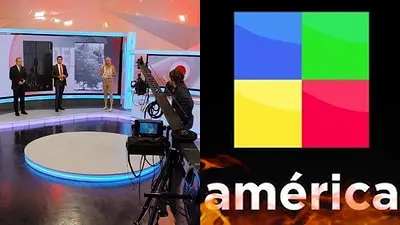 América TV, estudio, programa, canal América TV, estudio, programa, canal