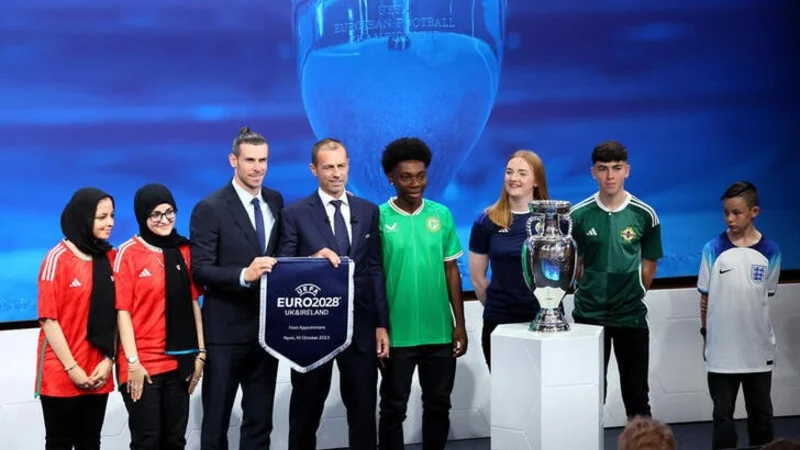 Reino Unido e Irlanda organizarán la Eurocopa 2028; Italia y Turquía, la de 2032