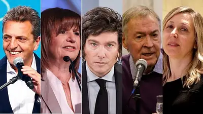 Los candidatos presidenciales de las elecciones generales del 22 de octubre Los candidatos presidenciales de las elecciones generales del 22 de octubre