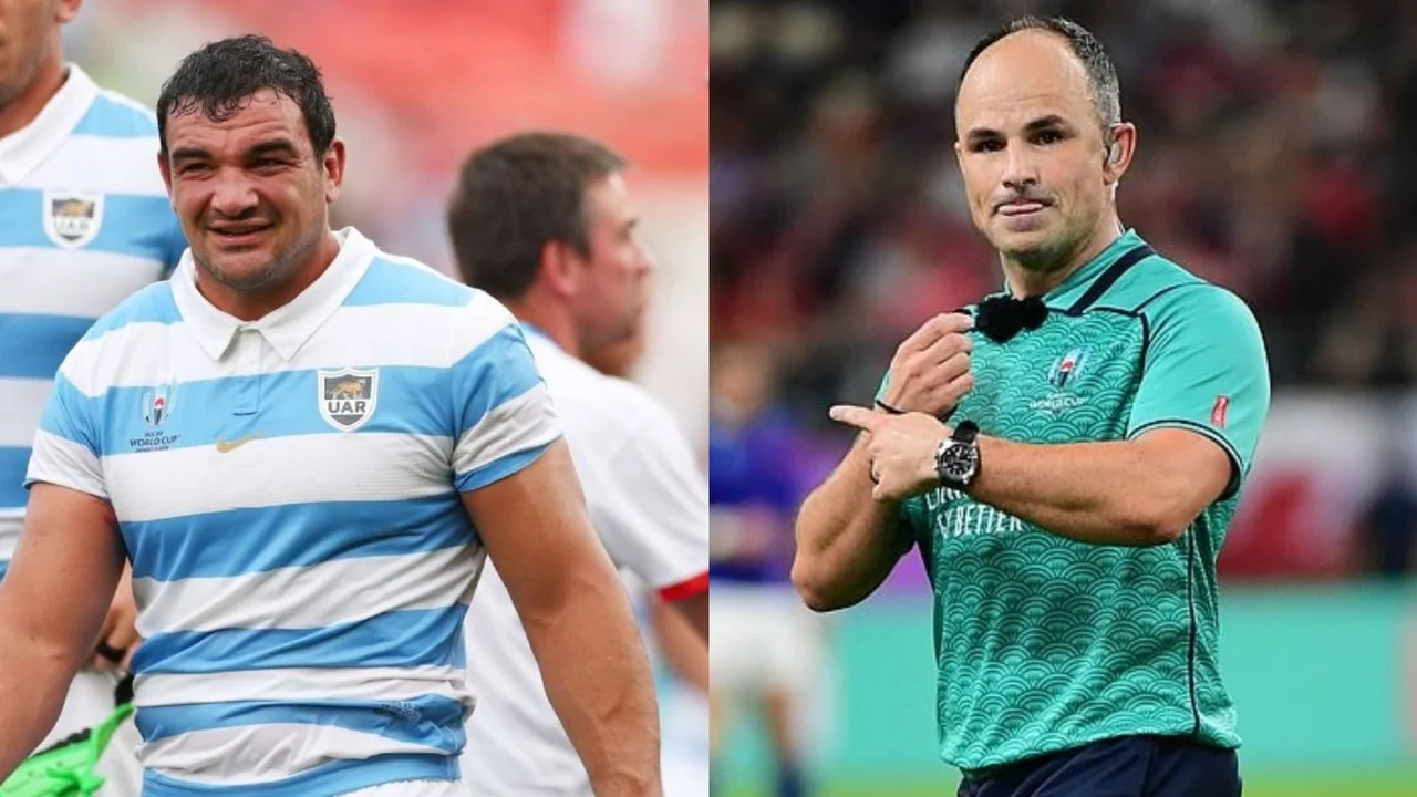 Los Pumas, Mundial de Francia 2023, Jaco Peyper, Pablo Matera, Jaco Peyper. 