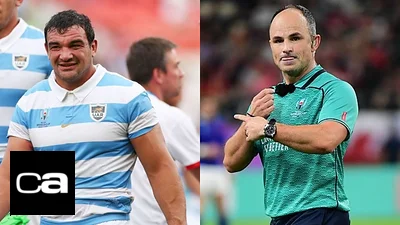 Los Pumas, Mundial de Francia 2023, Jaco Peyper, Pablo Matera, Jaco Peyper. Los Pumas, Mundial de Francia 2023, Jaco Peyper, Pablo Matera, Jaco Peyper.