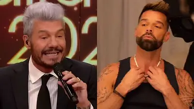 Marcelo Tinelli y Ricky Martin Marcelo Tinelli y Ricky Martin