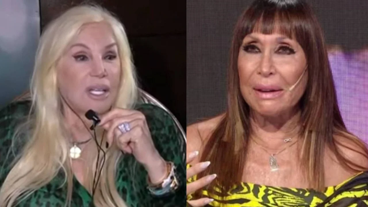 Moria Casán Susana Giménez