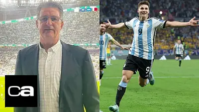 Mario Alberto Kempes Julián Álvarez Manchester City Selección Argentina Mario Alberto Kempes Julián Álvarez Manchester City Selección Argentina