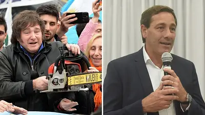 Elecciones 2023: el video que llama a cortar boleta por Garro en La Plata con una motosierra Elecciones 2023: el video que llama a cortar boleta por Garro en La Plata con una motosierra