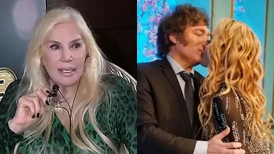Susana Giménez, Javier Milei y Fátima Florez Susana Giménez, Javier Milei y Fátima Florez