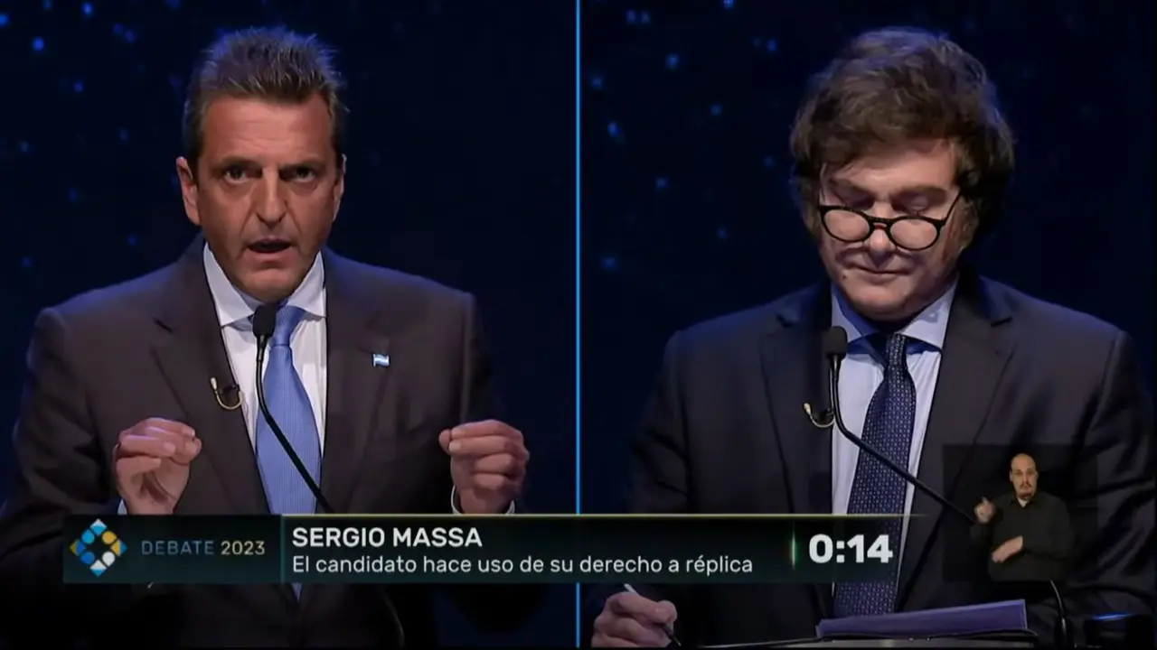Luego del debate y el affaire Insaurralde, las encuestas confirman el balotaje Milei-Massa