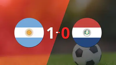 En su casa Argentina derrotó a Paraguay 1 a 0 En su casa Argentina derrotó a Paraguay 1 a 0