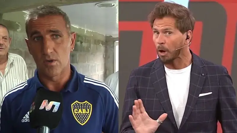 Raúl Cascini, Pollo Vignolo, Boca, televisión, deportes, Flavio Azzaro