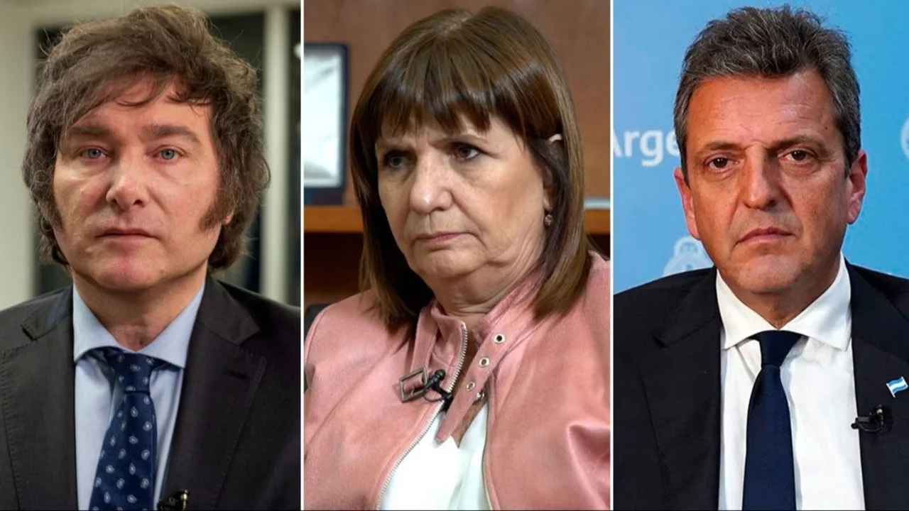 Milei Bullrich Massa