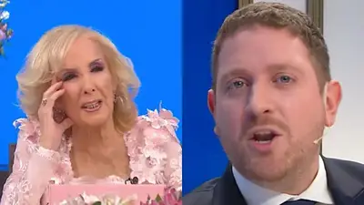 Mirtha Legrand y Jonatan Viale Mirtha Legrand y Jonatan Viale