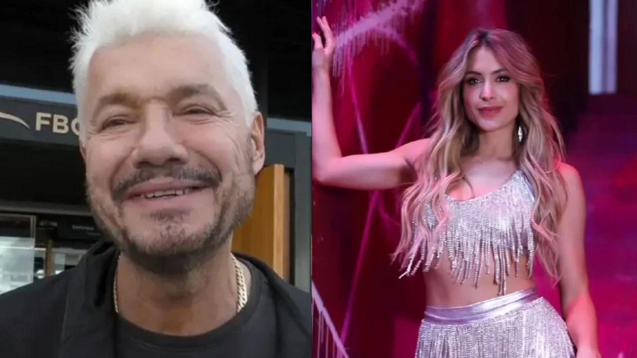 Marcelo Tinelli y Millet Figueroa