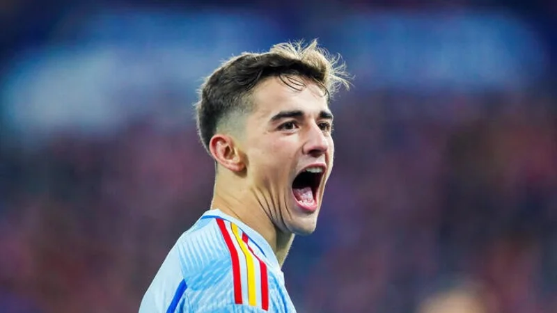 Gol de Gavi clasifica a España a Eurocopa 2024; Turquía y Escocia también la disputarán