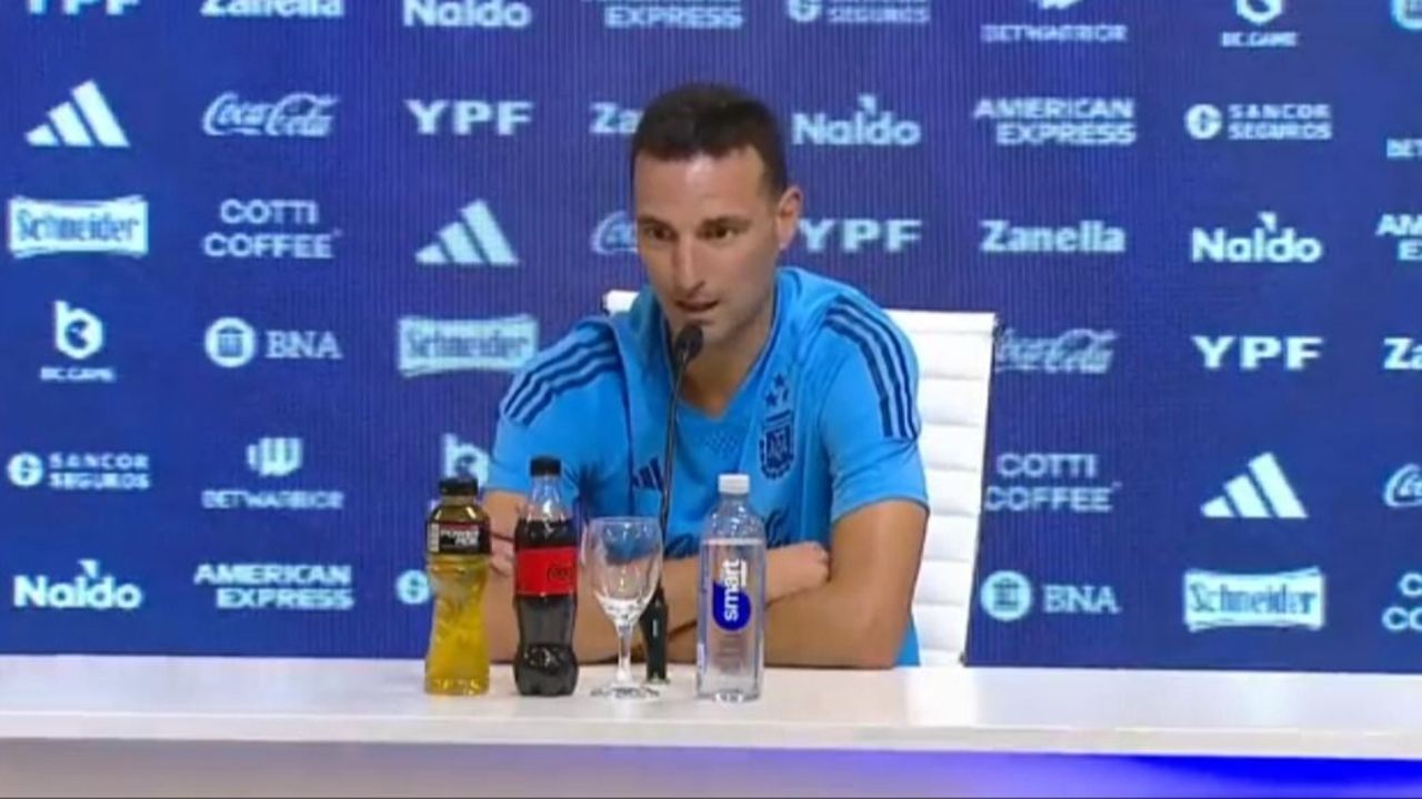 Lionel Scaloni Lionel Messi Selección Argentina