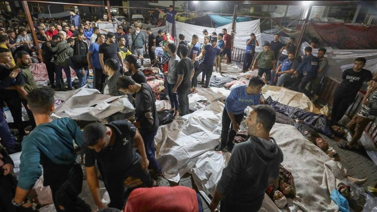 La masacre en un hospital en Gaza aceleró la escalada con Israel