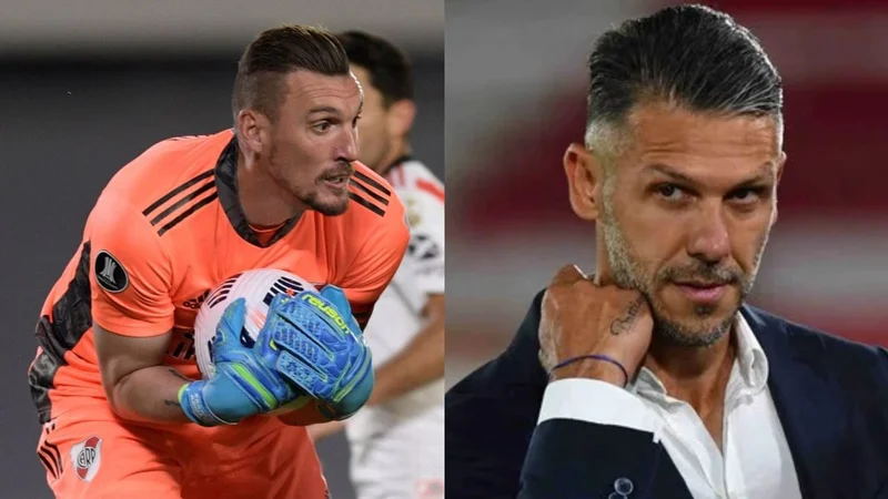 Franco Armani Martín Demichelis River Plate