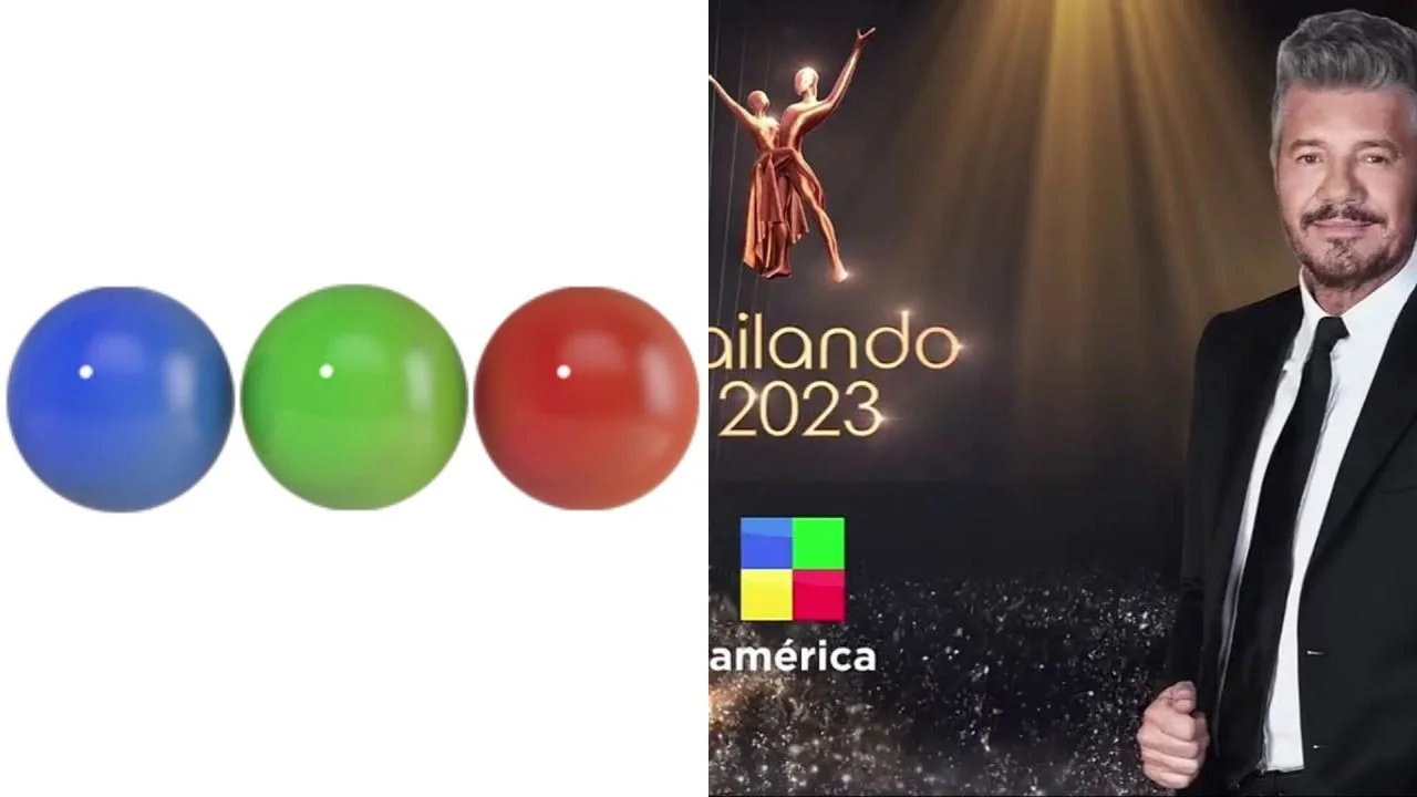 Logo de Telefe y Marcelo Tinelli