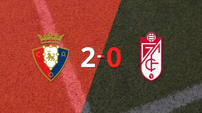 Ante Budimir anota doblete en la victoria por 2 a 0 de Osasuna sobre Granada Ante Budimir anota doblete en la victoria por 2 a 0 de Osasuna sobre Granada