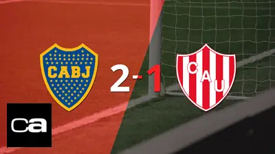Boca Juniors logró una victoria de local por 2 a 1 frente a Unión Boca Juniors logró una victoria de local por 2 a 1 frente a Unión