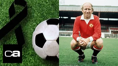 Bobby Charlton, Manchester United. Bobby Charlton, Manchester United.