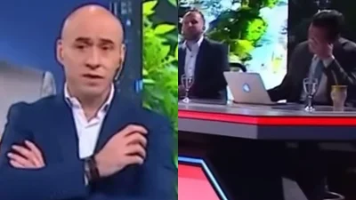 Blooper de El Pelado Trebucq en A24. Video con sonido de gemidos de Marito Baracus en televisión Blooper de El Pelado Trebucq en A24. Video con sonido de gemidos de Marito Baracus en televisión