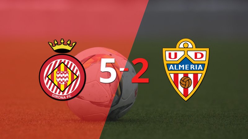 Ni el doblete de Léo Baptistão ayudó a Almería en la derrota ante Girona