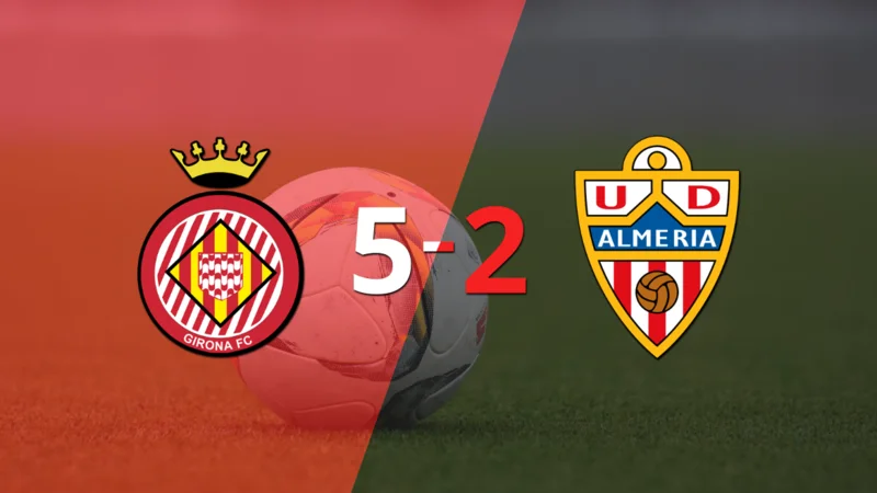Ni el doblete de Léo Baptistão ayudó a Almería en la derrota ante Girona