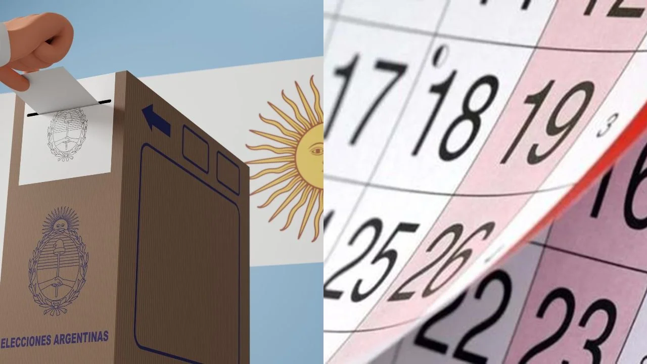 Una urna y el calendario