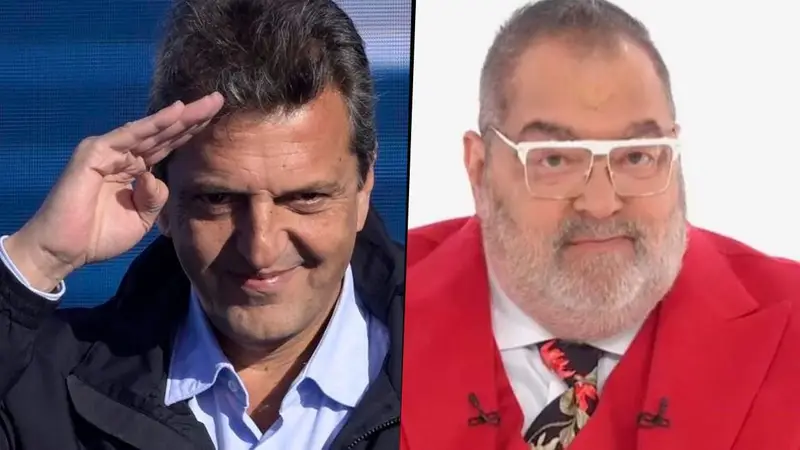Sergio Massa. Jorge Lanata
