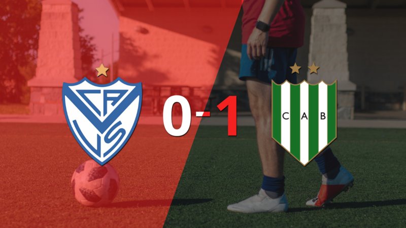 Solitario gol le da triunfo a Banfield sobre Vélez