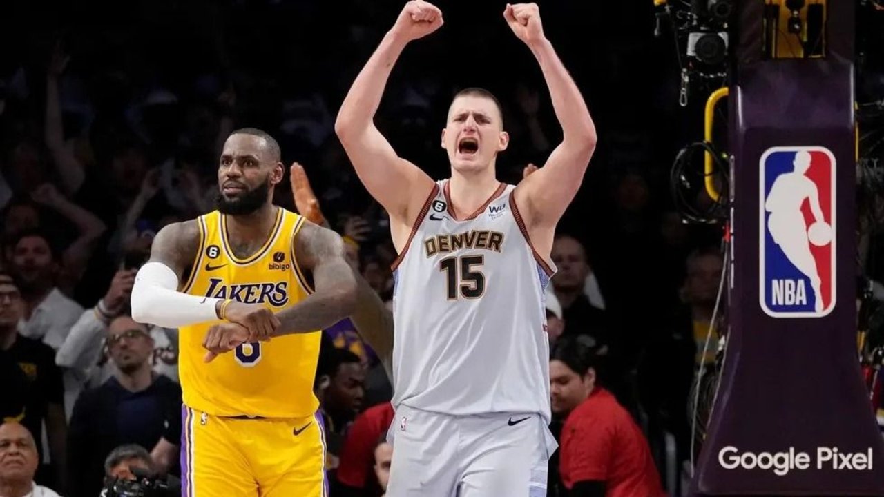 NBA, Denver Nuggets, Los Angeles Lakers, Nikola Jokic, LeBron James.