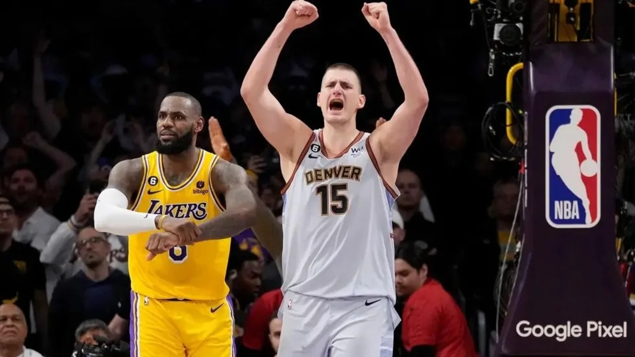 NBA, Denver Nuggets, Los Angeles Lakers, Nikola Jokic, LeBron James.