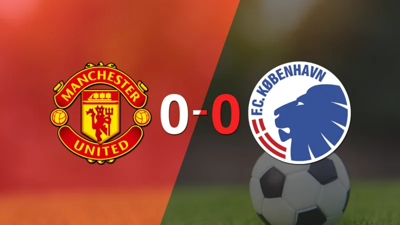 En su casa Manchester United derrotó a FC Copenhague 1 a 0