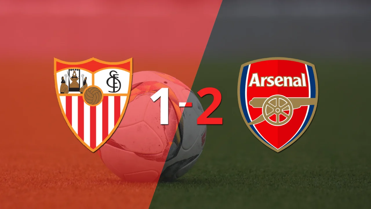 Arsenal gana de visitante 2-1 a Sevilla