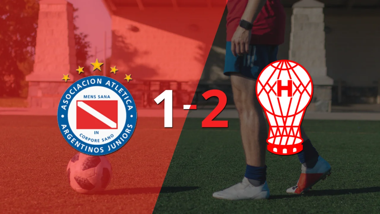 Ignacio Pussetto marca un doblete en la victoria 2-1 de Huracán ante Argentinos Juniors