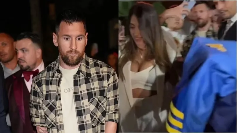 Lionel Messi y Antonela Roccuzzo