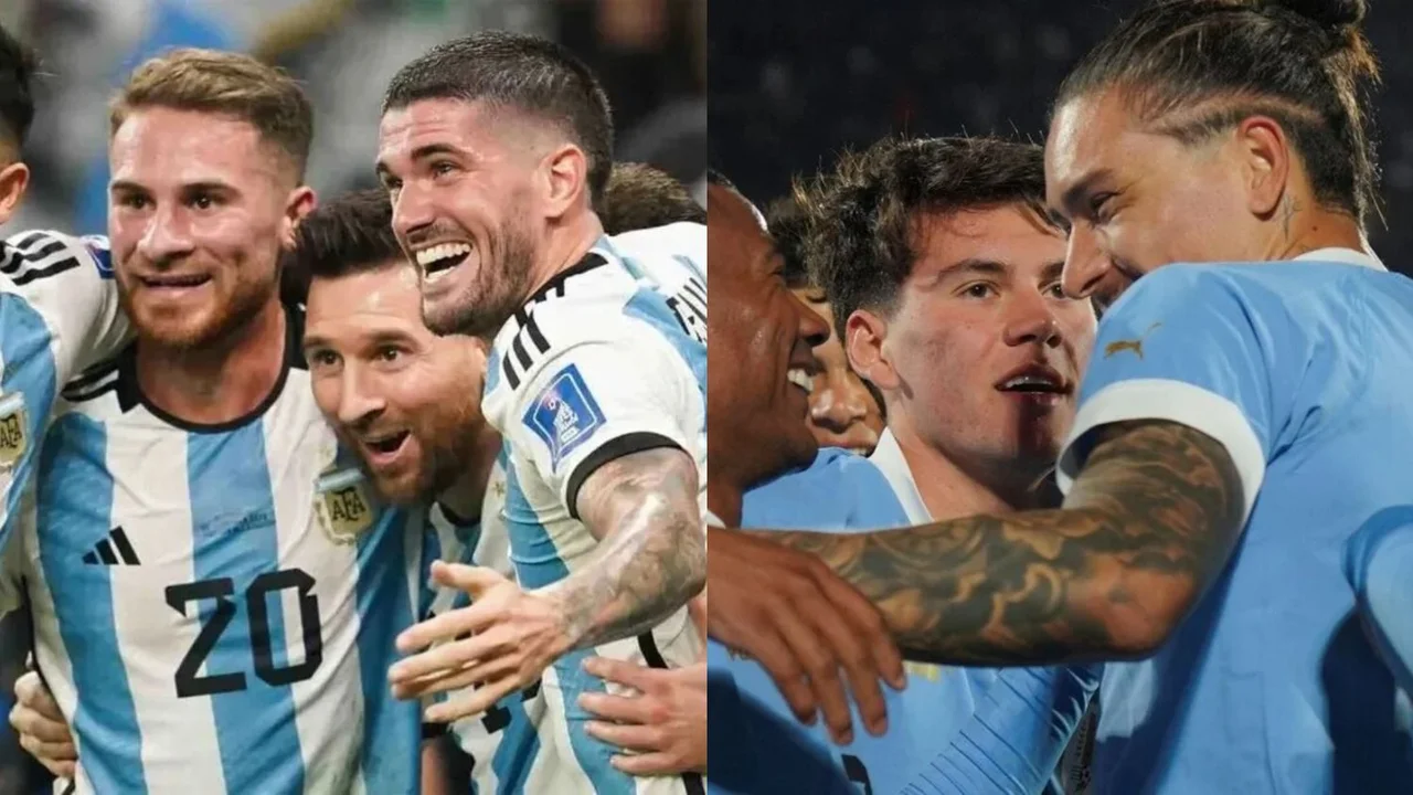 Selección Argentina Uruguay Conmebol Eliminatorias Sudamericanas