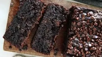 Budín de banana y chocolate amargo sin gluten Budín de banana y chocolate amargo sin gluten