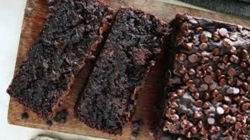 Budín de banana y chocolate amargo sin gluten