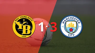 Doblete de Erling Haaland en el triunfo 3-1 de Manchester City frente a Young Boys Doblete de Erling Haaland en el triunfo 3-1 de Manchester City frente a Young Boys