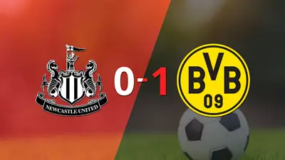 Borussia Dortmund derrotó a Newcastle United 1 a 0 Borussia Dortmund derrotó a Newcastle United 1 a 0