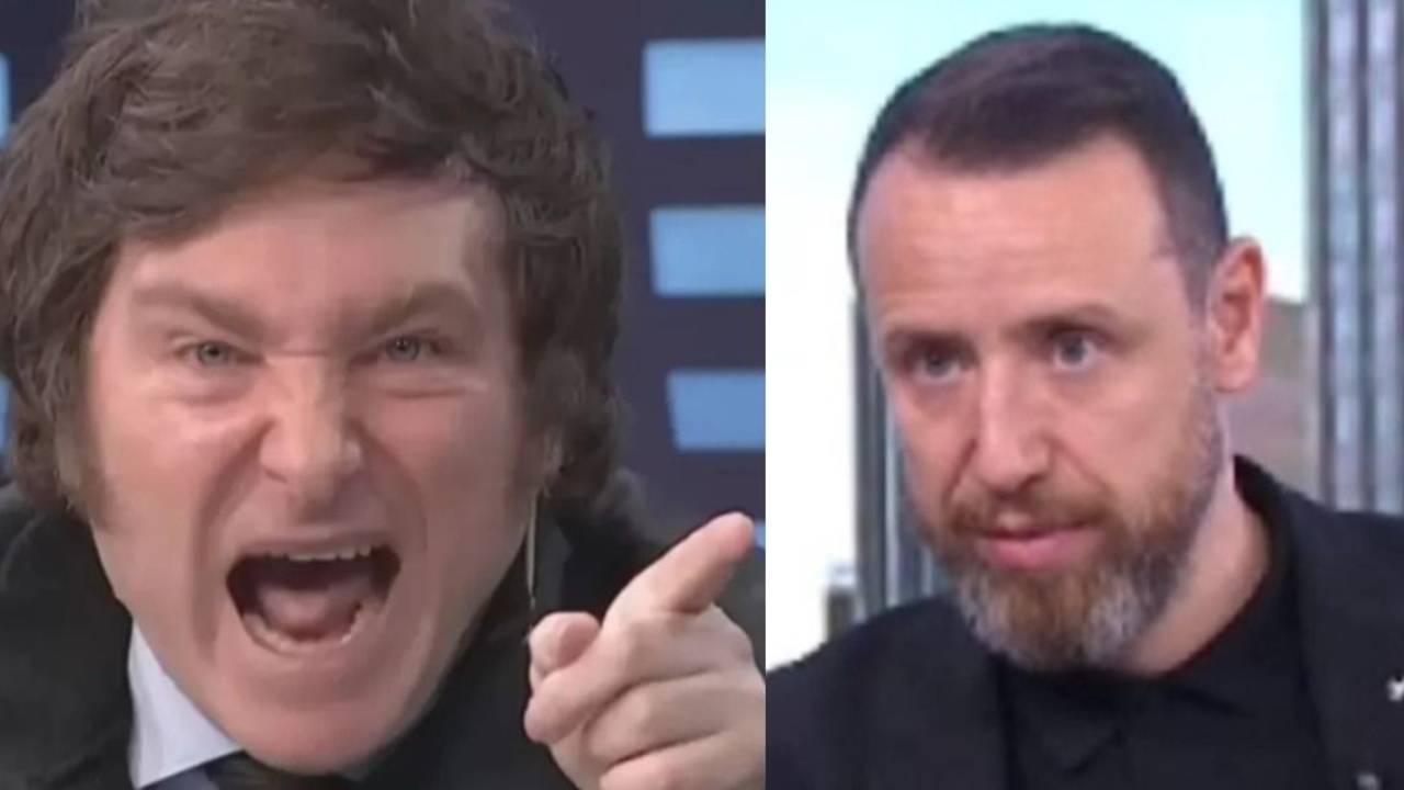 Facundo Pastor. Javier Milei