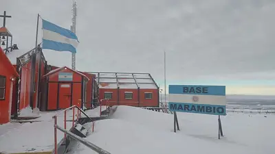 Cuántas personas viven en la Base Marambio. Cuántas personas viven en la Base Marambio.