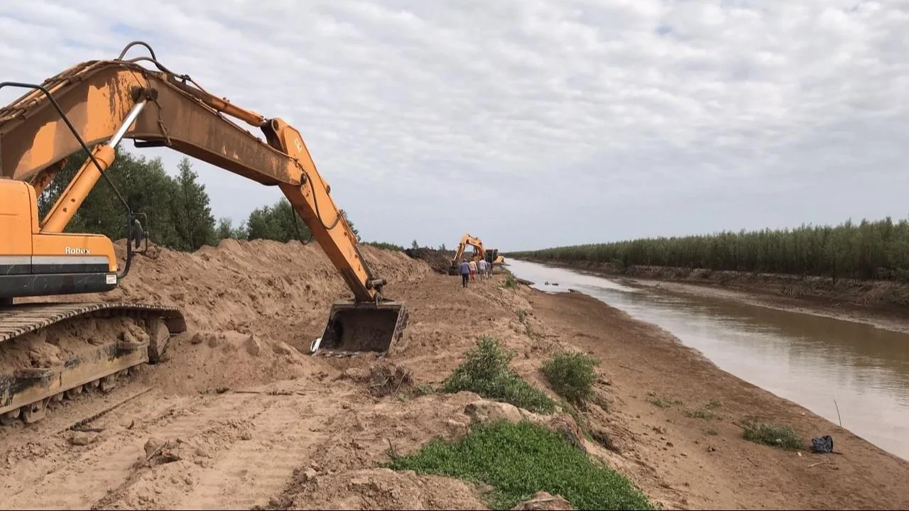 Ingresó agua del río Pilcomayo a la zona del Proyecto Pantalón