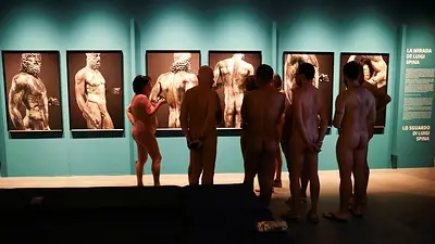 Un museo de Barcelona abre sus puertas a visitantes nudistas Un museo de Barcelona abre sus puertas a visitantes nudistas
